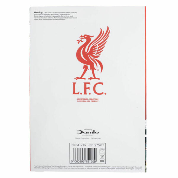 Liverpool FC Musical Birthday Card