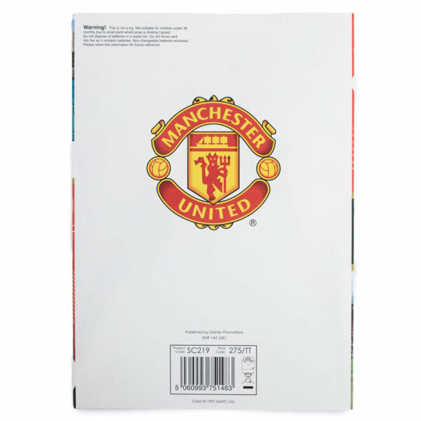 Manchester United FC Musical Birthday Card