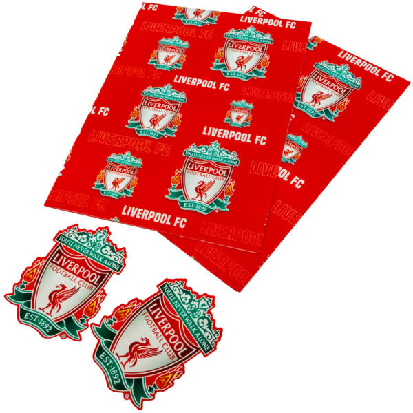 Liverpool FC Text Gift Wrap