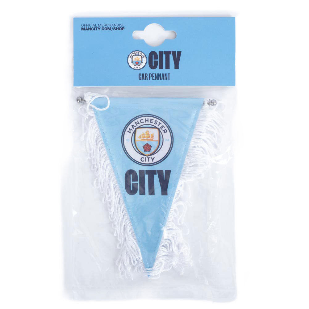 Manchester City FC Triangular Mini Pennant