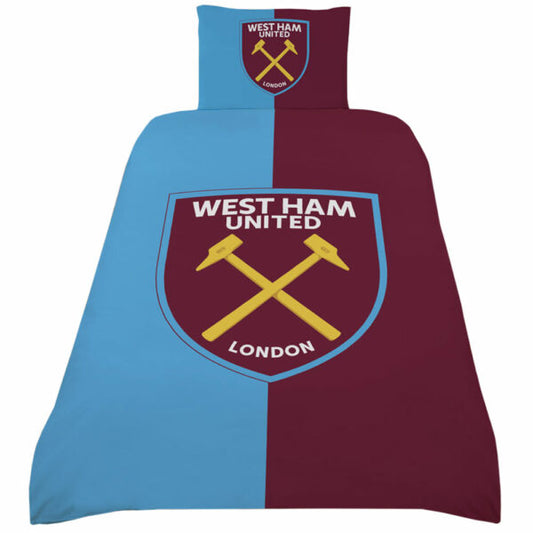 West Ham United FC Single Duvet Set