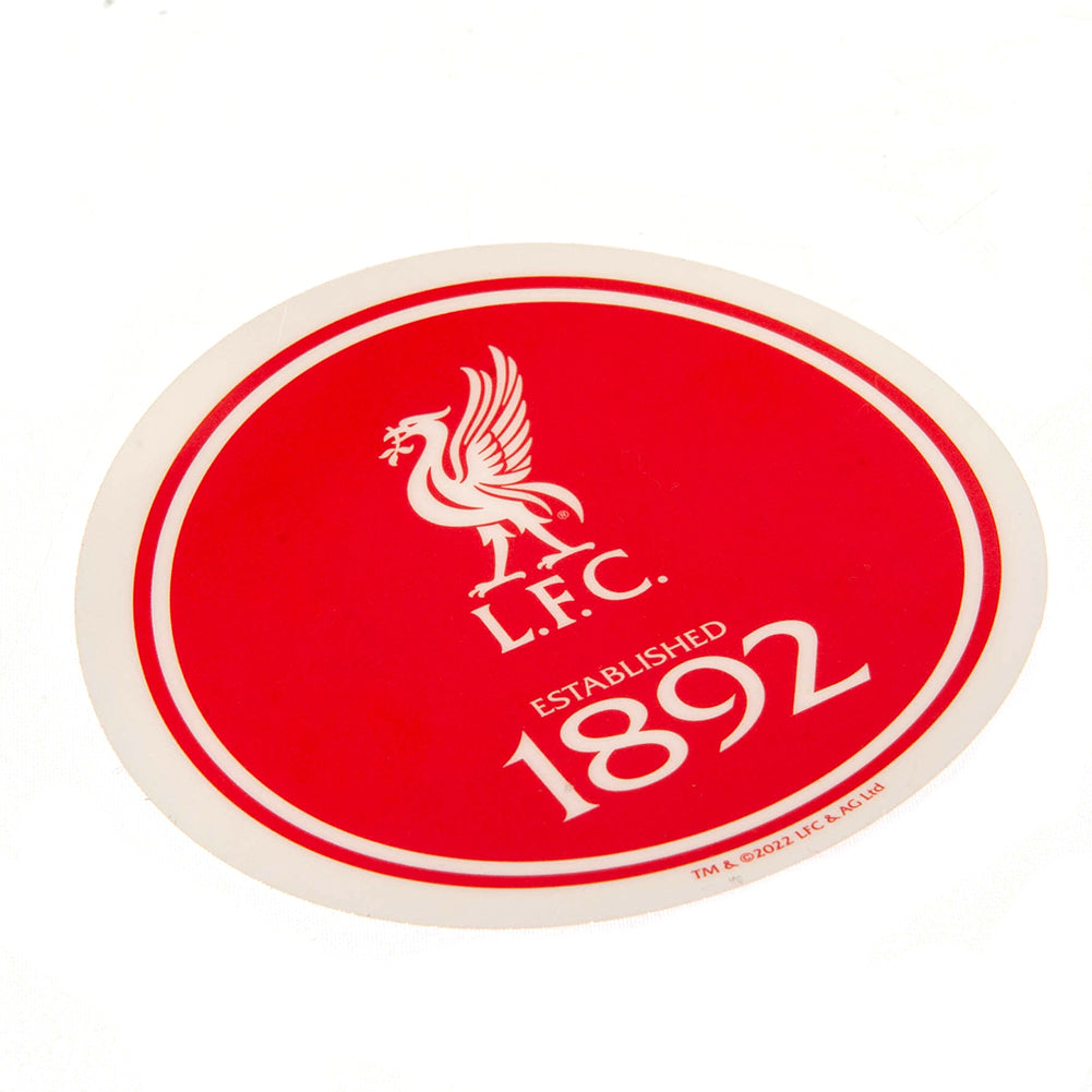 Liverpool FC Single Car Sticker