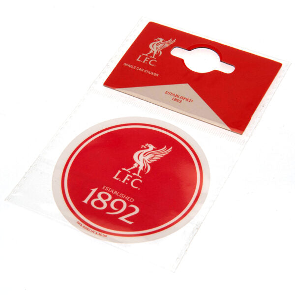 Liverpool FC Single Car Sticker