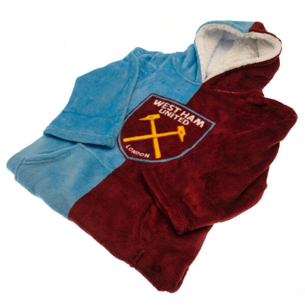 West Ham United FC Poncho Blanket - Adults