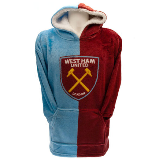 West Ham United FC Poncho Blanket - Adults