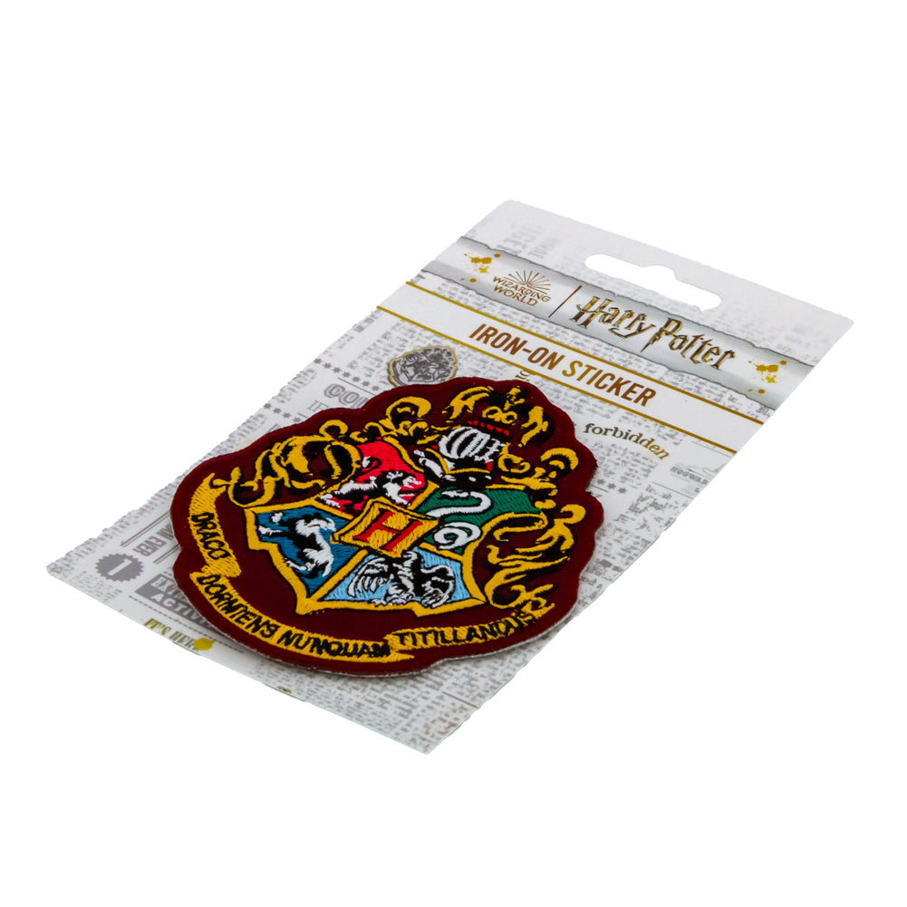 Harry Potter Iron-On Patch - Hogwarts Crest