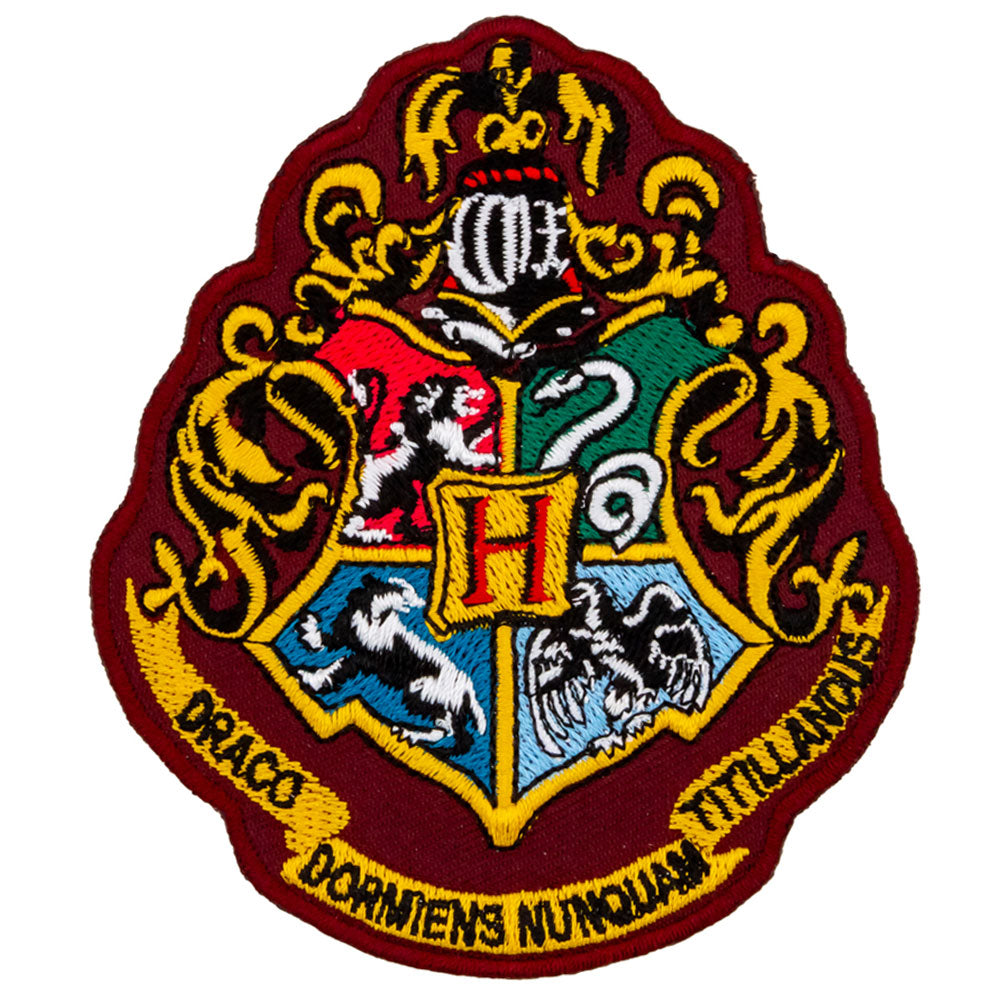 Harry Potter Iron-On Patch - Hogwarts Crest