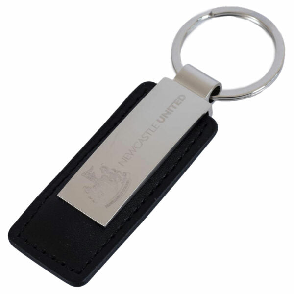 Newcastle United FC Leather Key Fob