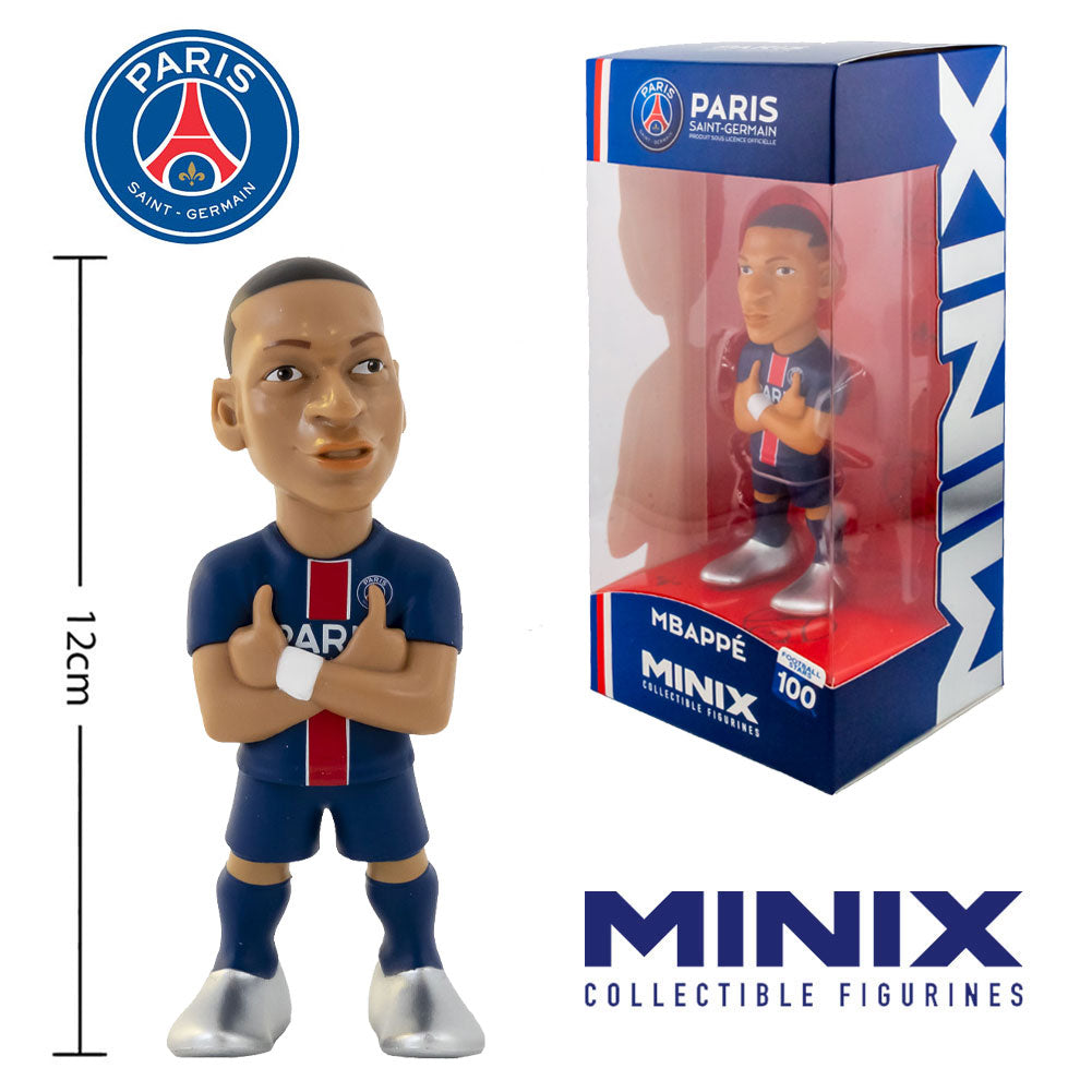 Paris Saint Germain FC MINIX Figure 12cm - Mbappe