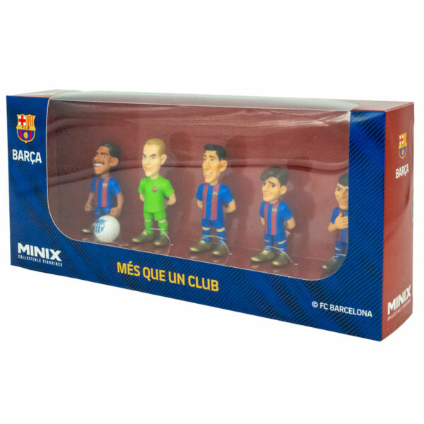 FC Barcelona MINIX Figures 7cm 5pk