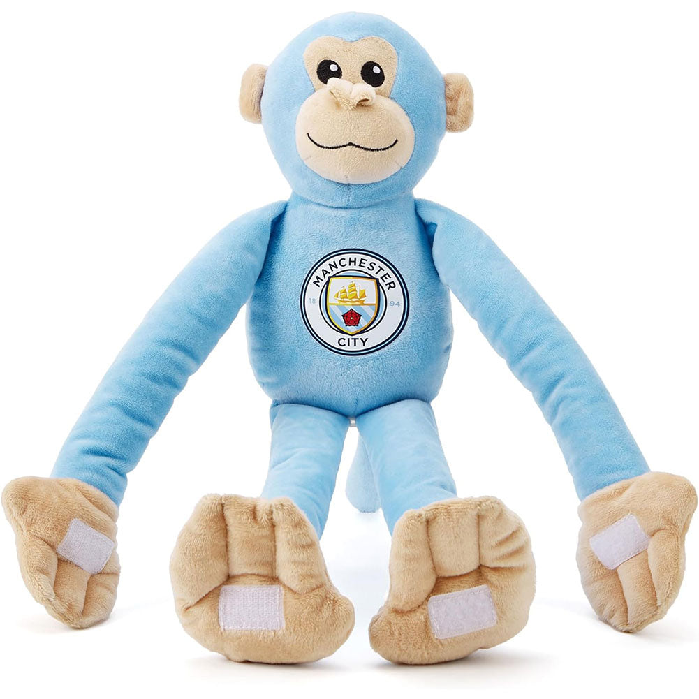 Manchester City FC Plush Hanging Monkey