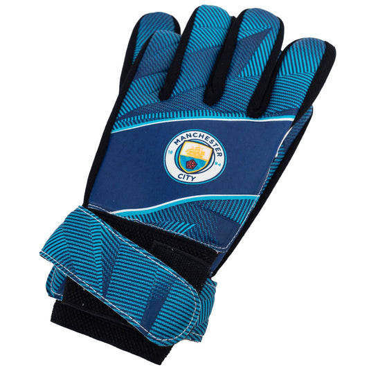 Manchester City FC Fuse Goalkeeper Gloves - Youths