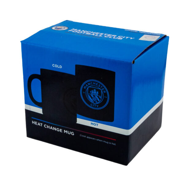 Manchester City FC Heat Changing Mug