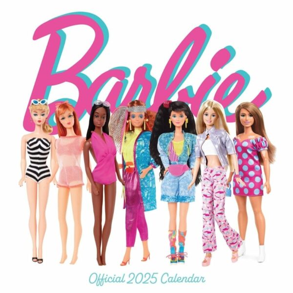 Barbie The Movie Square Calendar 2025