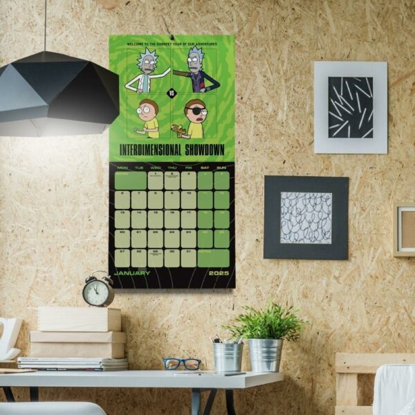 Rick And Morty Square Calendar 2025 Endeavour Sports & Fashion