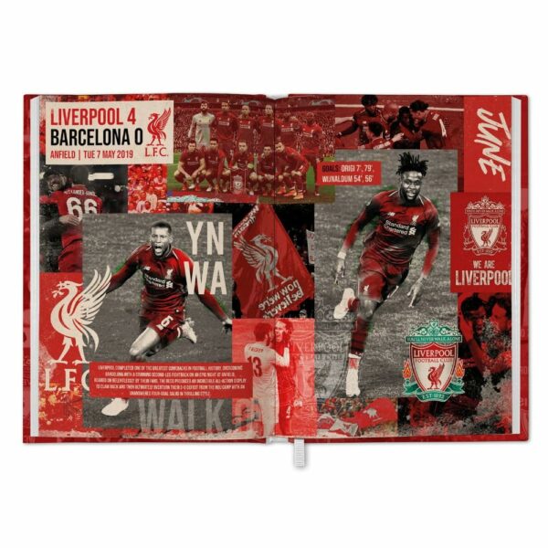 Liverpool FC A5 Diary 2025