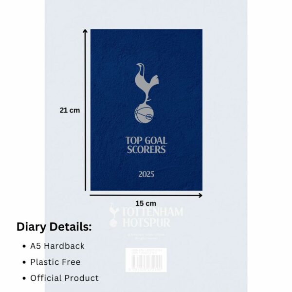 Tottenham Hotspur FC A5 Diary 2025