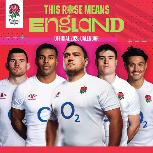 England RFU Square Calendar 2025