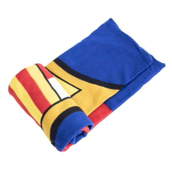 FC Barcelona Logo Fleece Blanket