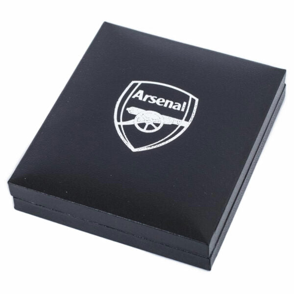 Arsenal FC 18ct Gold Plated on Silver Cannon Pendant & Chain