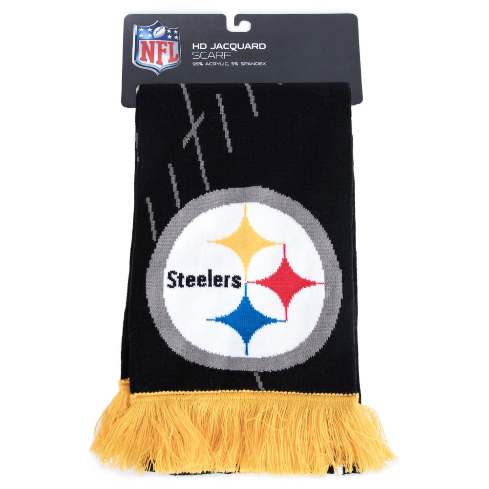 Pittsburgh Steelers HD Jacquard Scarf