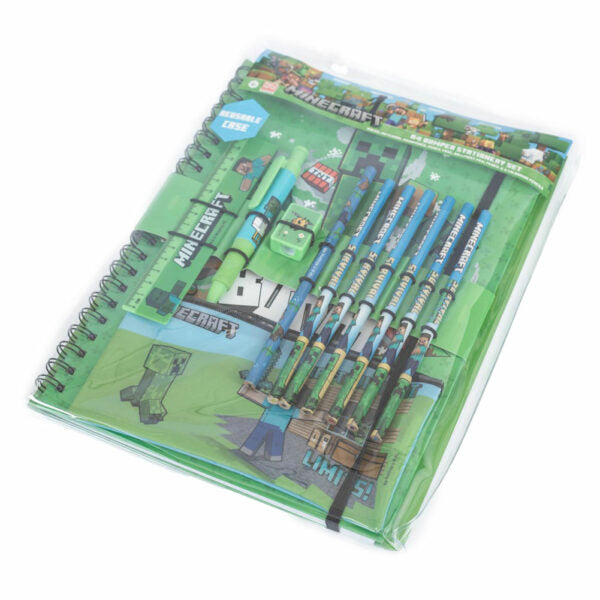 Minecraft Bumper Stationery Set