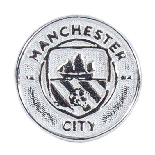 Manchester City FC Sterling Silver Stud Earring