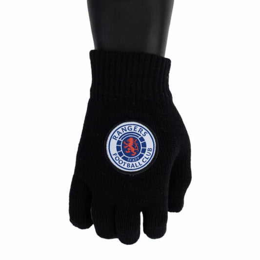 Rangers FC Knitted Gloves - Junior