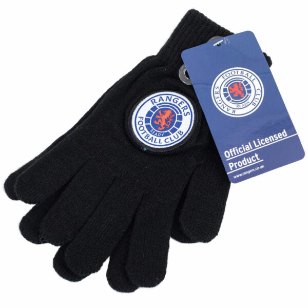 Rangers FC Knitted Gloves - Junior