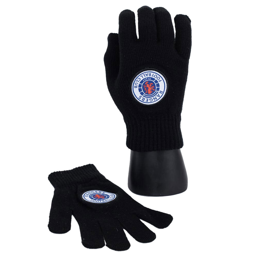 Rangers FC Knitted Gloves - Junior