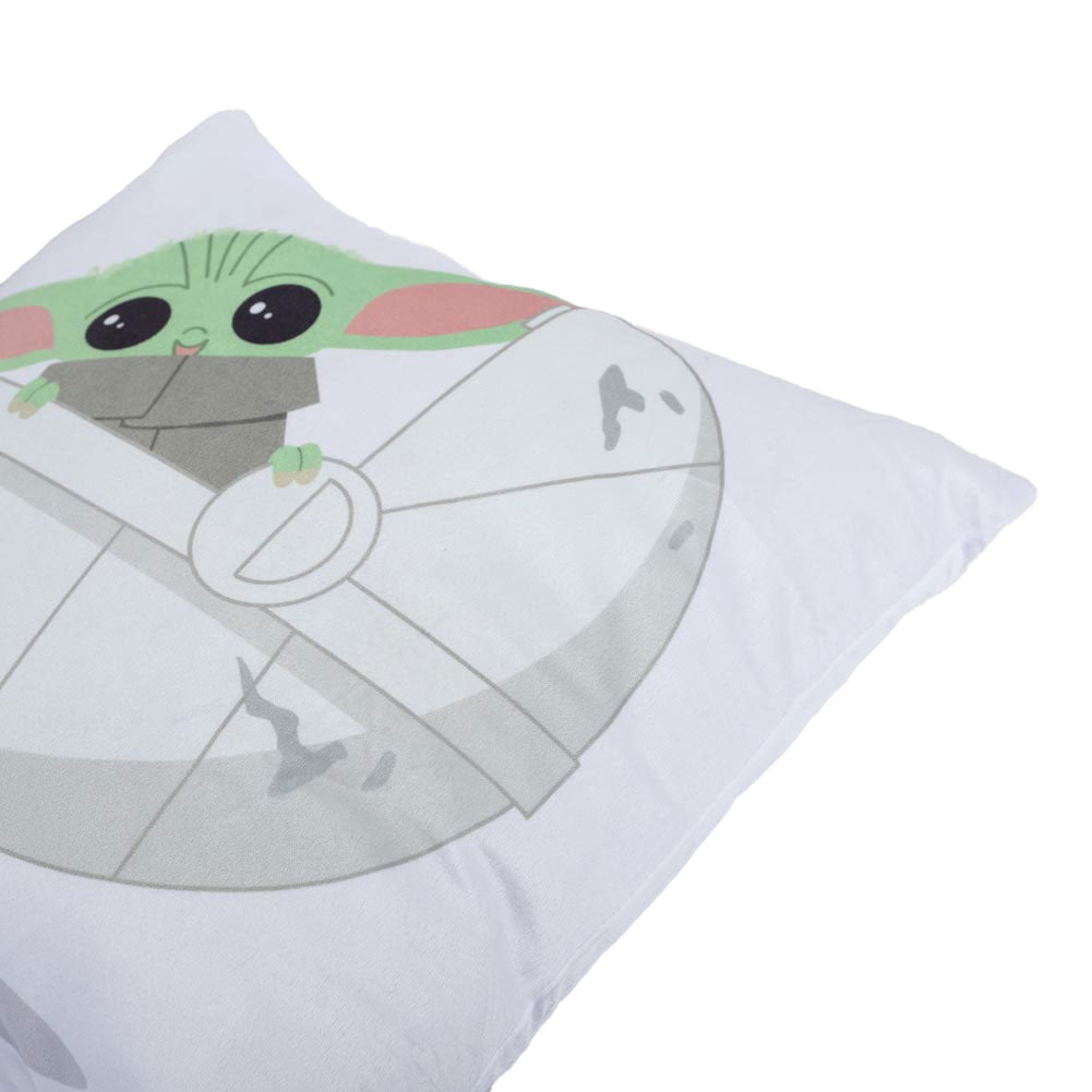 Star Wars: The Mandalorian Grogu Velvet Feel Cushion