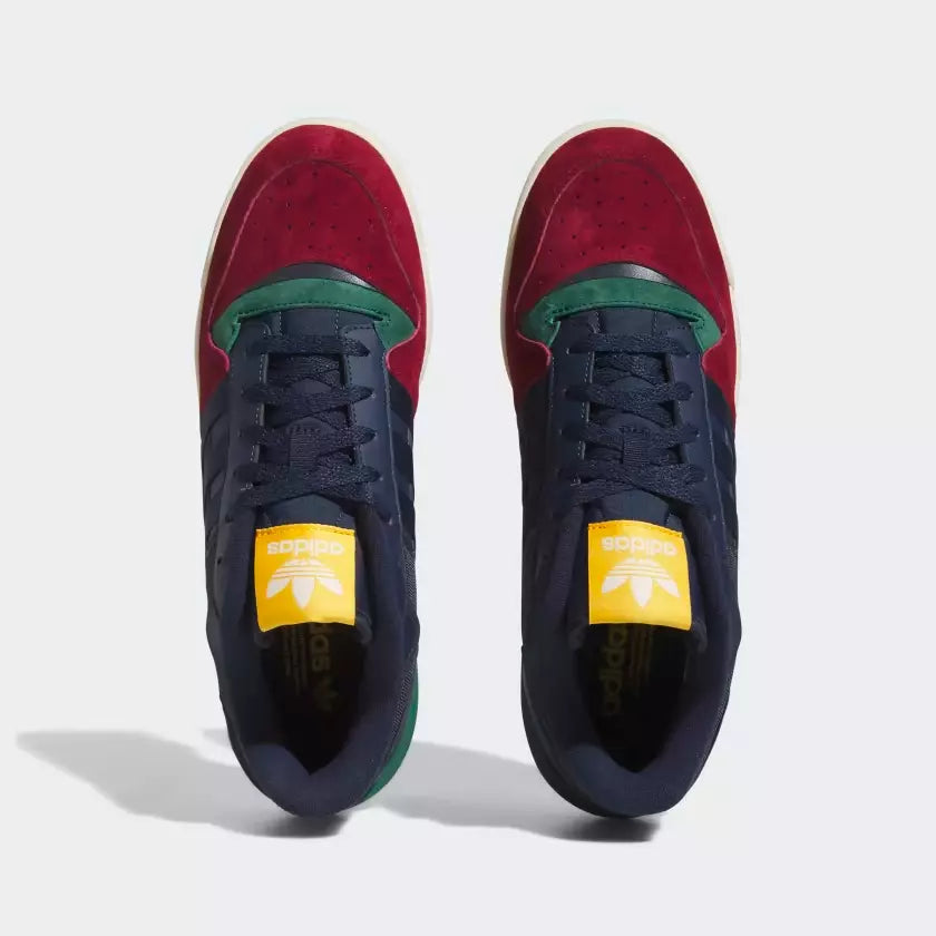 adidas Originals Forum Exhibit Low 2.0 Shoes -Burgundy/Navy/Green