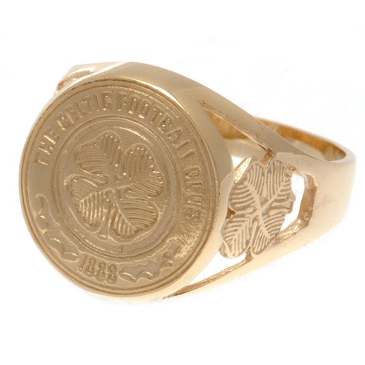 Celtic FC 9ct Gold Crest Ring