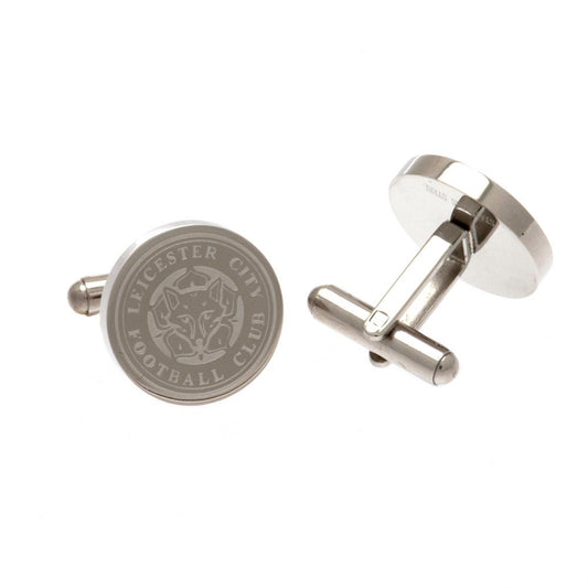 Leicester City FC Stainless Steel Formed Cufflinks