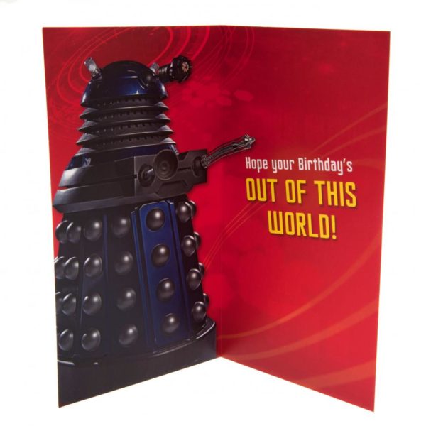 Doctor Who Birthday Card - Son