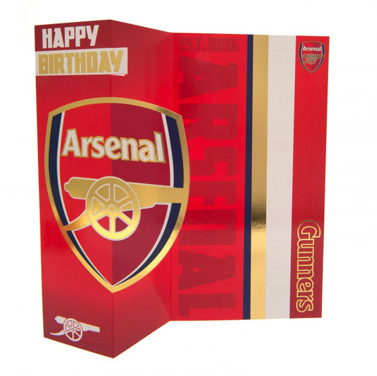 Arsenal FC Birthday Card