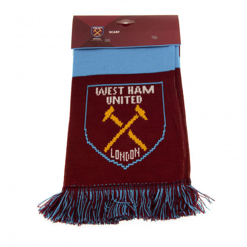 West Ham United FC Bar Scarf