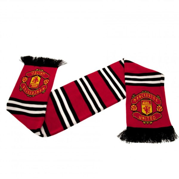 Manchester United FC Stripe Scarf