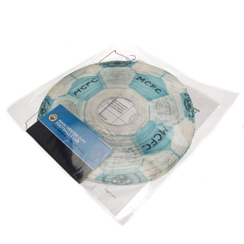 Manchester City FC Paper Light Shade