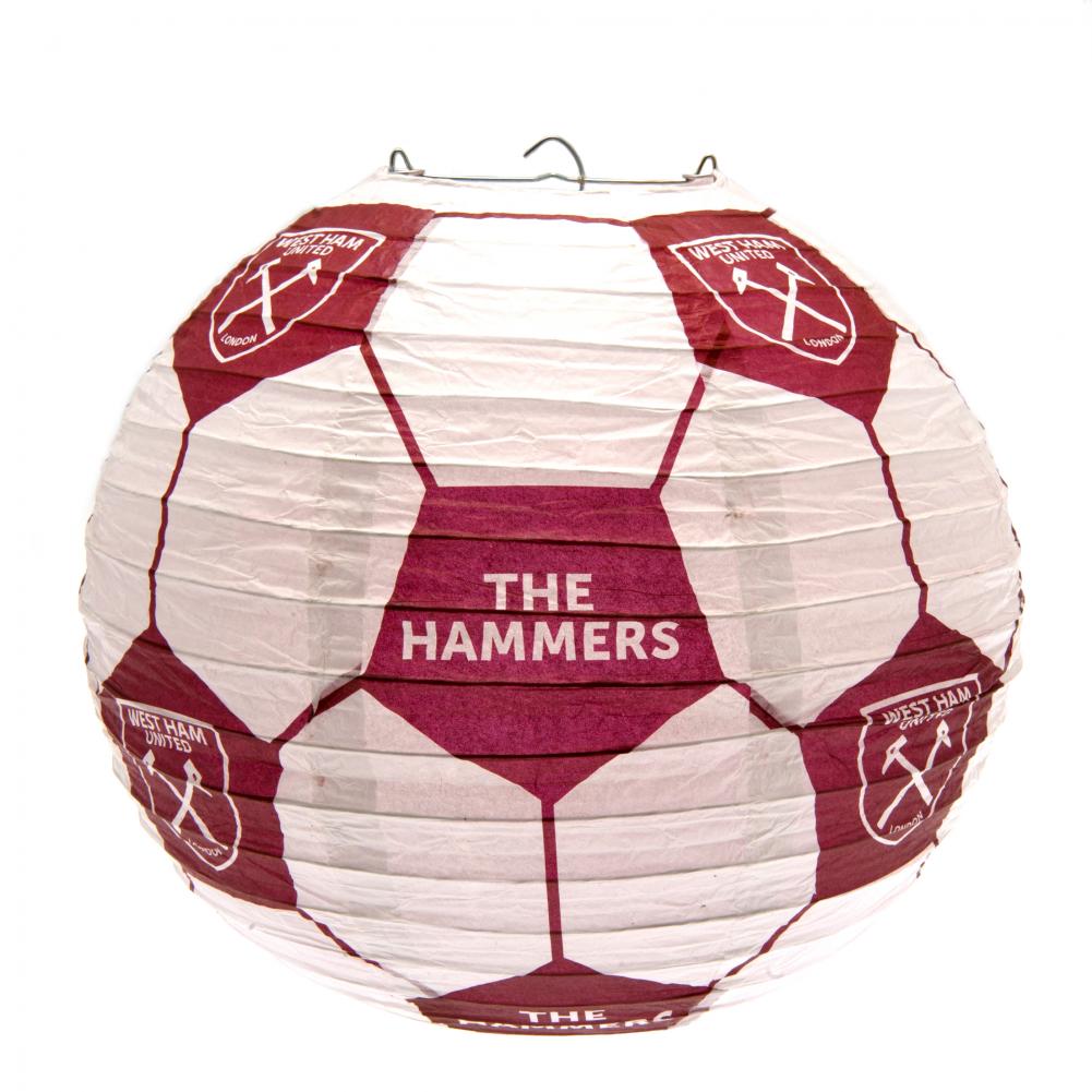 West Ham United FC Paper Light Shade