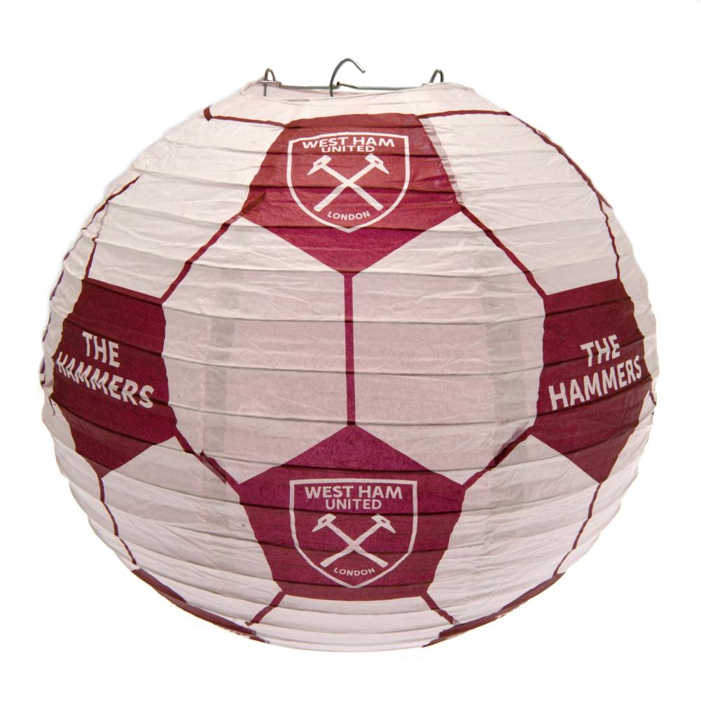 West Ham United FC Paper Light Shade