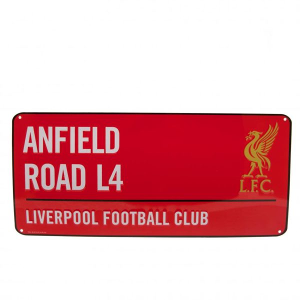 Liverpool FC Street Sign