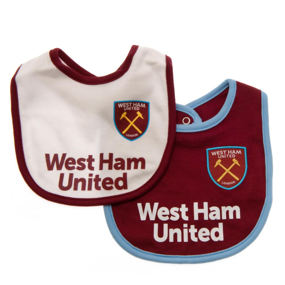 West Ham United FC 2 Pack Bibs