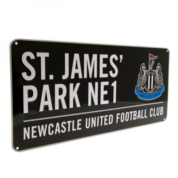 Newcastle United FC Street Sign