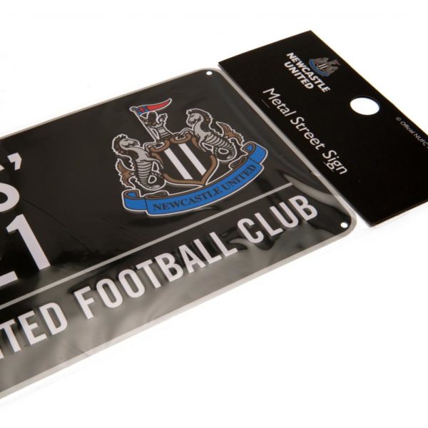 Newcastle United FC Street Sign