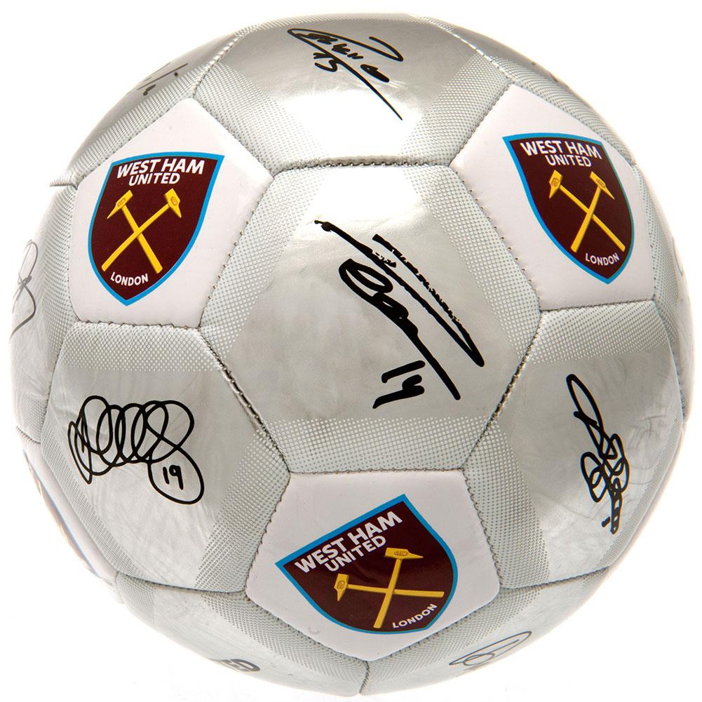 West Ham United FC Football Signature