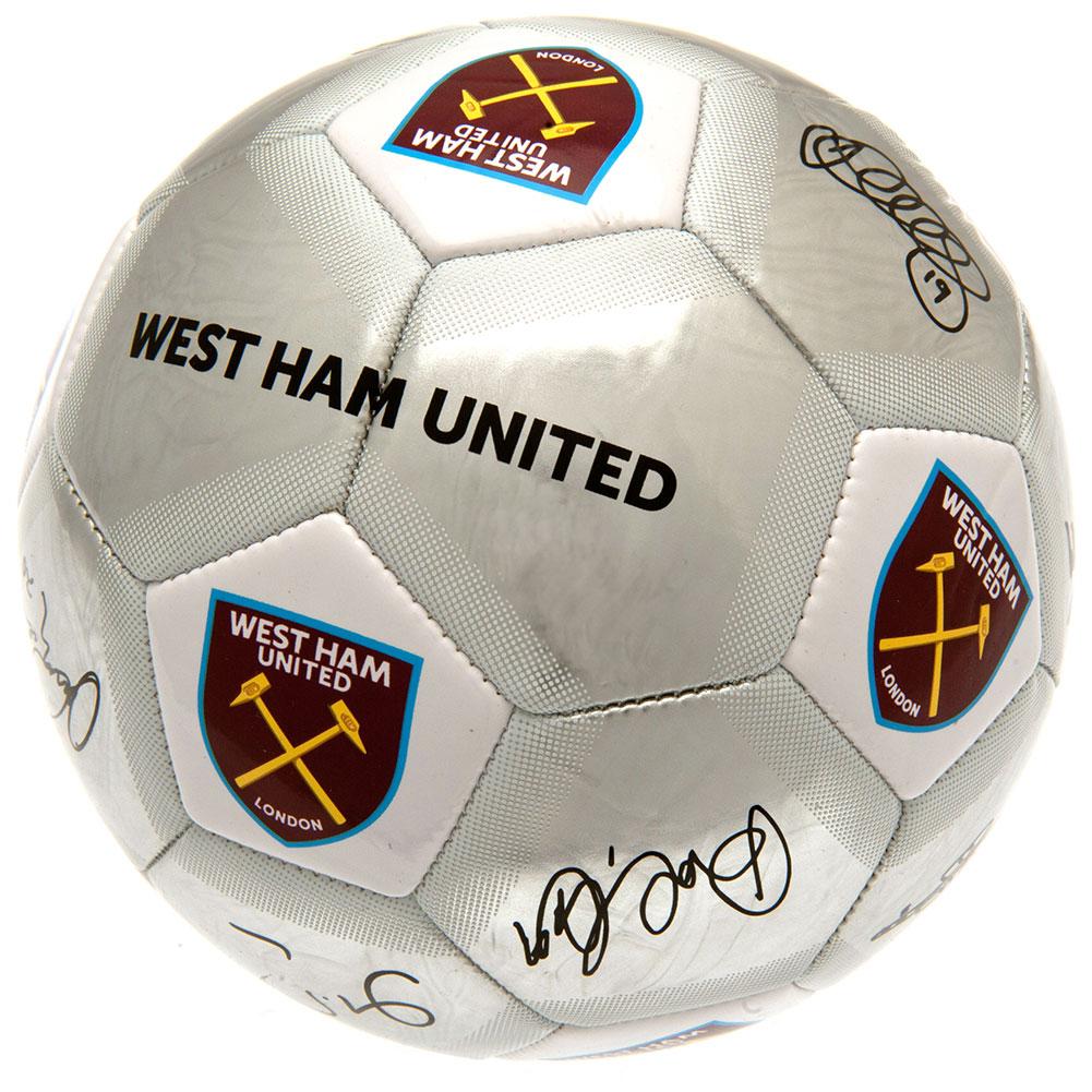 West Ham United FC Football Signature