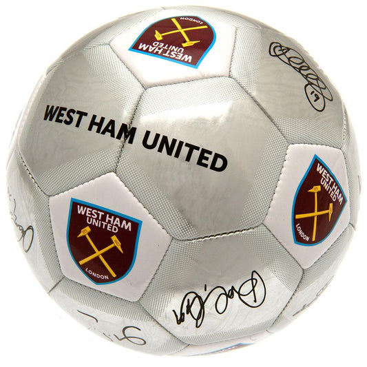 West Ham United FC Football Signature