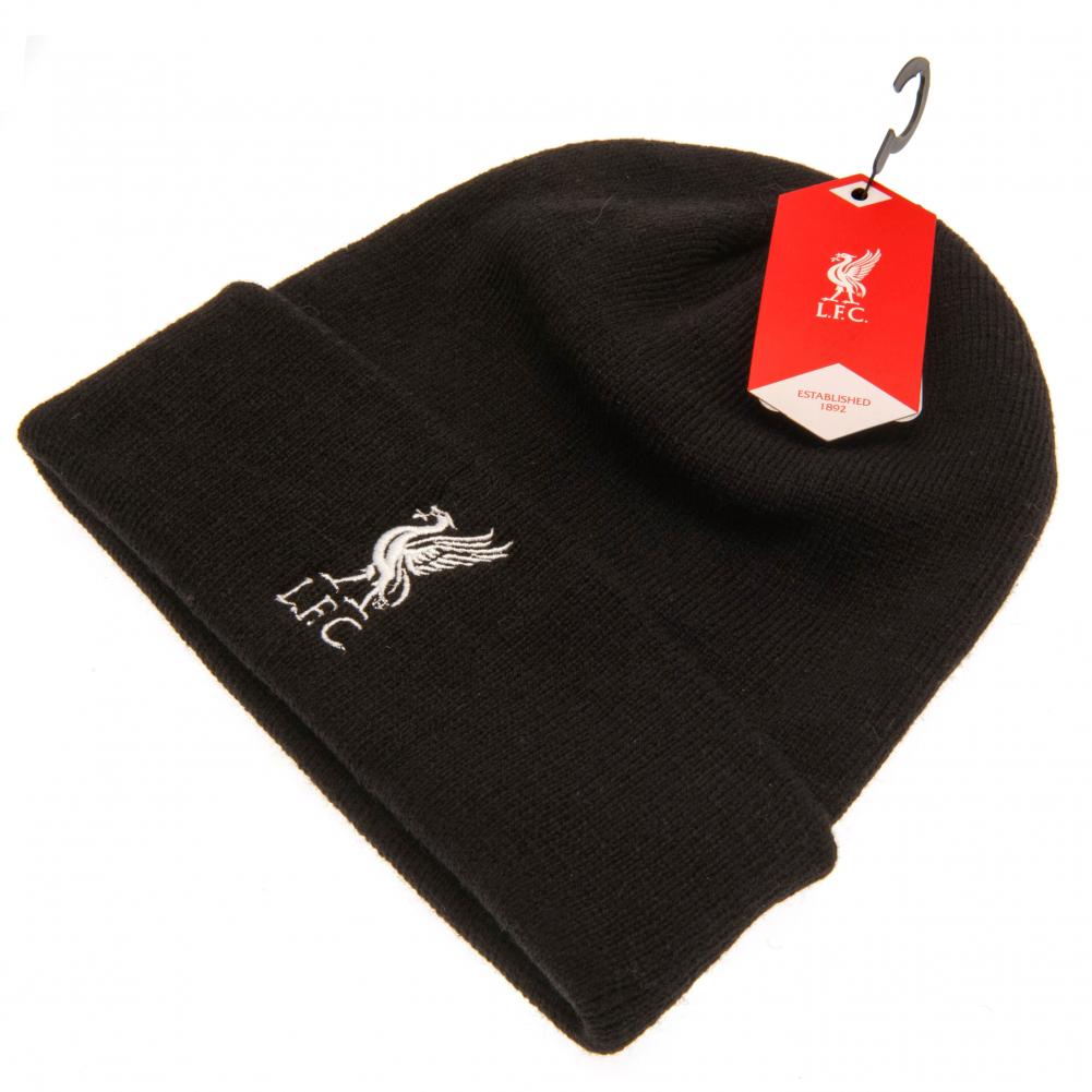 Liverpool FC Cuff Beanie - Black