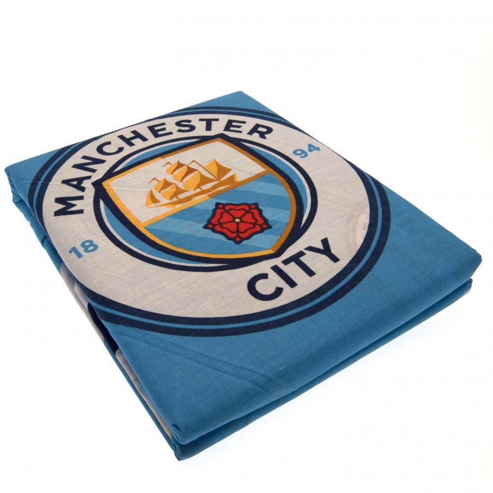 Manchester City FC Single Duvet Set